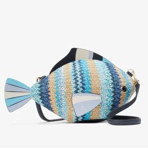 NEW✨Kate Spade Novelty What A Catch 3D Fish Crossbody Bag
